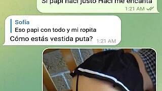 LINDA FLASHES SMALL TITS IN WEB CHAT!