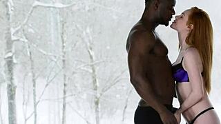 I love watching the redhead model bent over and drilled by that monster bbc