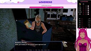 Vtuber Lewdneko continues her journey through the world of Harem Hotel in a new video.