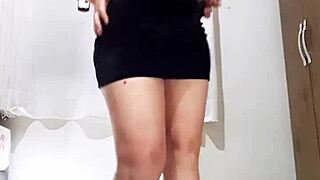 in this homemade video, a fat naughty slut smokes while slowly undressing and playing with toys