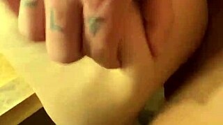 European Couple Dining Table Pussy Licking And Creampie