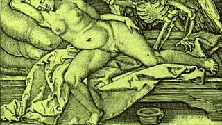 this vintage erotic illustration is so cool 😊