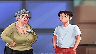 Summer time saga uncensored part 21 with old busty characters!