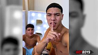 these tattooed young guys love giving blowjobs and fucking hard
