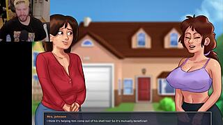 I could’ve dodged this awkward moment in Summertime Saga with my teacher.