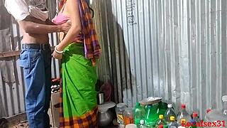 indian wife bent over for first time doggystyle