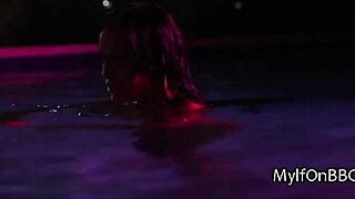 why don't you titty fuck me in the pool with that big black cock at night?