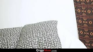 Stepmom catches stepson perving in shower