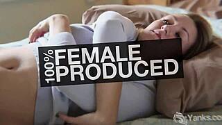 Sweet Bella Teasing Her Pussy With Vibrator Climax