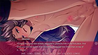 Trap in genesis gets anal and creampie scene