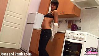 Tomgirl Neighbor In Tight Jeans