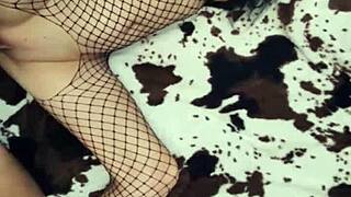 my wife in stockings gets her ass fucked hard