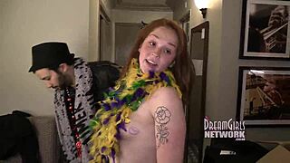 Girls Get Naked On Bourbon Street And In Hotel Room!