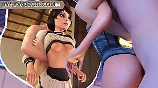 Double Penetration 3D Anime Girl With Big Tits And Ass