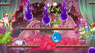 Exorcist Yukiho navigates the labyrinth of despair with sexual training from the boss in this anime game