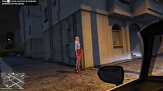 In GTA 5, I experience a first-person hooker encounter