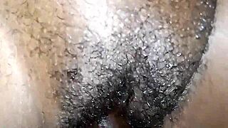 i spread my wet hairy vagina for the curvy ebony brunette girl next door