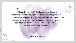 F4M Femdom Joi-Cei Part 3 Of 12.