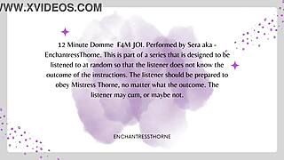 F4M Femdom Joi-Cei Part 3 Of 12.