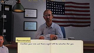 Wow, meeting my new gay roommate in 3D hentai!