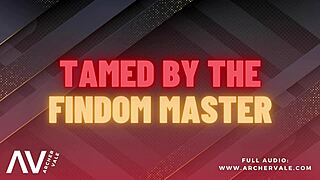 Findom master training his gay slave