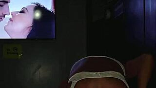 Theater Bunny in Heels and Lingerie