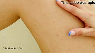 super cute blonde teen has a huge orgasm on the sofa