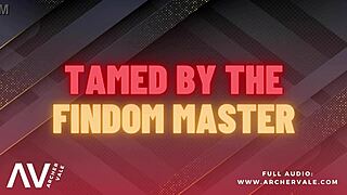 Findom master training his gay slave