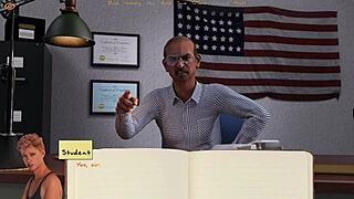 Wow, meeting my new gay roommate in 3D hentai!