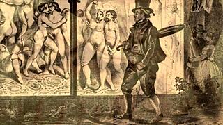 Vintage Erotic Illustration From Retro Cartoon Collection