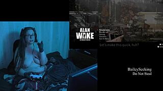 Naked Alan Wake playthrough part 4 reveals curves