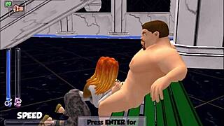 Carrothead Cutie Enjoys Anal and Licking in Bonetown Vacation Episode 2