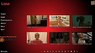 Alexandra 187 in an erotic cartoon game anime hentai adventure