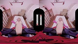 Vrcosplayx Com Spider Gwen Blowing Your Mind