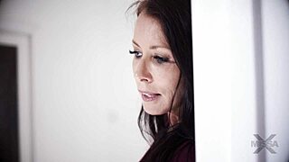 vanna bardot and reagan foxx in sex test? milf slut action close up.