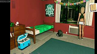 Exploring chick route in Being a Dik