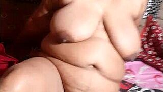 Desi indian wife in intimate moment