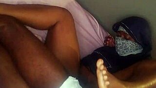 african amateur takes big black cock from side