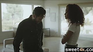 in-laws getting into some taboo family sex, it's interracial and hot