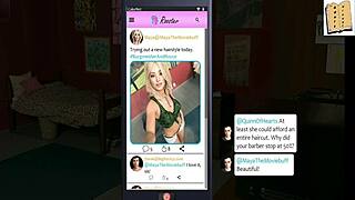 Exploring chick route in Being a Dik