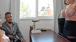 Thick Asian Tokyo Leigh fired for sexy outfit with Ryan Conner and 9ine