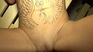 sauna slut gets pounded hard and filled up