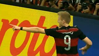 A German woman passionately engages in intense activity with a Brazilian partner in Europe.