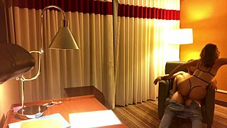 Fucking my stepbrother in a steamy and intense encounter with wild moves