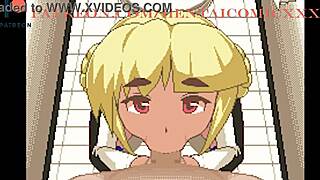 Ichigo-chan experiences various sexual acts in game center anime