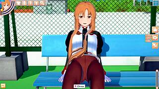 色情游戏Koikatu里Asuna Sao激烈干炮