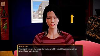 Teen hentai family takes monster cock in missionary position!