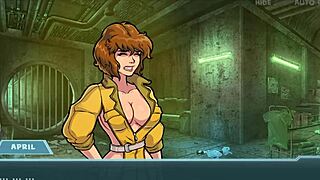 Star Channel 34 Part 82 - Brunette Character in Anime Game with Big Tits