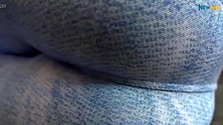 2 girls farting in pov jeans