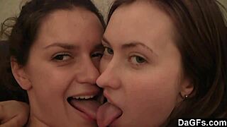 Dagfs Features A Steamy Bout Of Lesbian Sex On The Couch